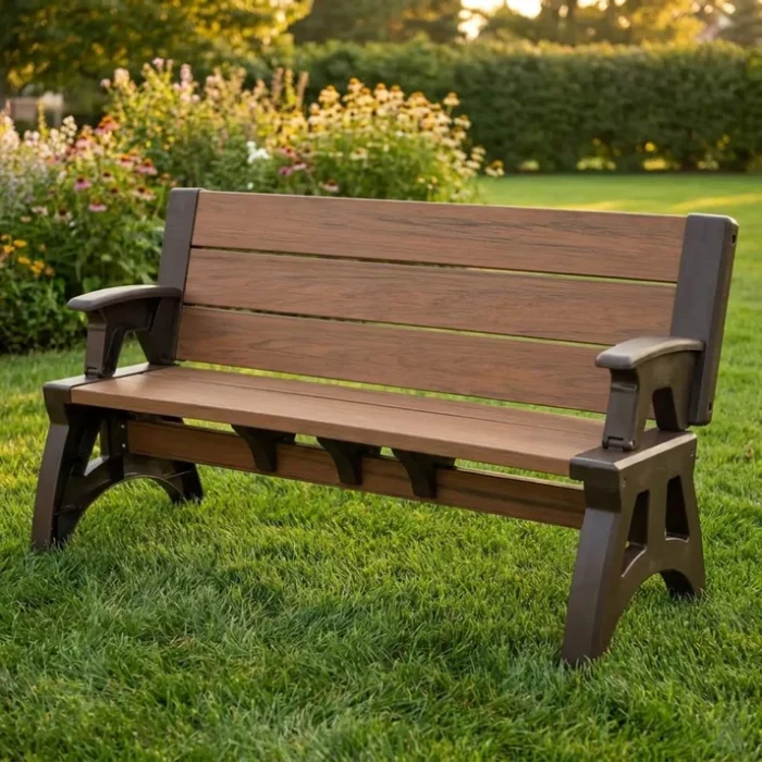2-in-1 Outdoor Bench